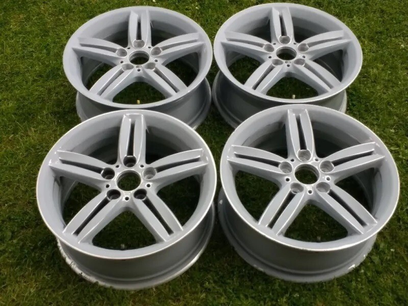 18" OEM BMW 1 SERIES M SPORT 208M ALLOY WHEELS 5x120 ALLOYS E87 E88 E81 ...