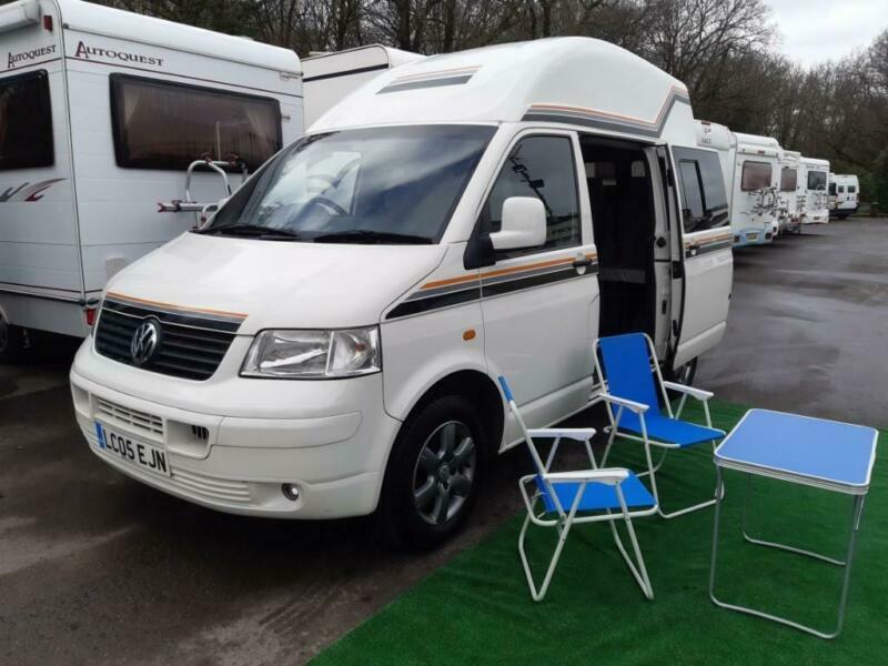 Volkswagen Campervan 2005 Volkswagen HighTop Camper Van 4 Berth in