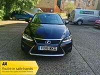 2016 Lexus CT 200h 1.8 200h Luxury CVT (s/s) 5dr +0£Tax +Rear Cam +F/R Parking S
