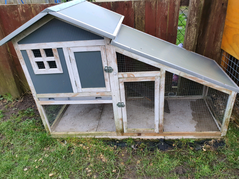 Rabbit hutch chicken coop in Blyth Northumberland 