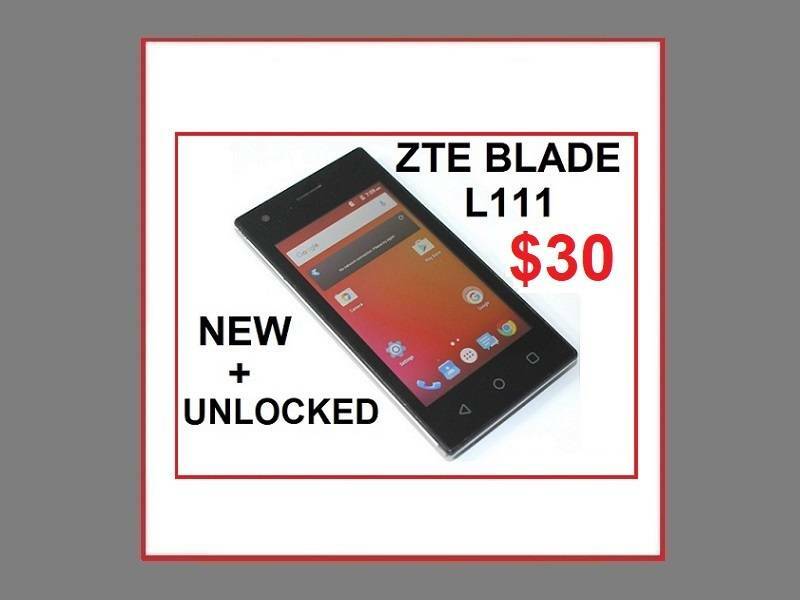 1 X New Zte Blade L111 3g 4gb Unlocked 4 Inch 2 Mpx 30 Android Phones Gumtree Australia The Hills District Castle Hill 1284353664