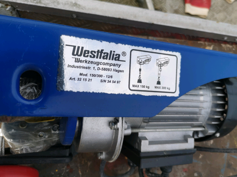 Electronic scaffolding winch gantry hoist. in Rochester, Kent Gumtree