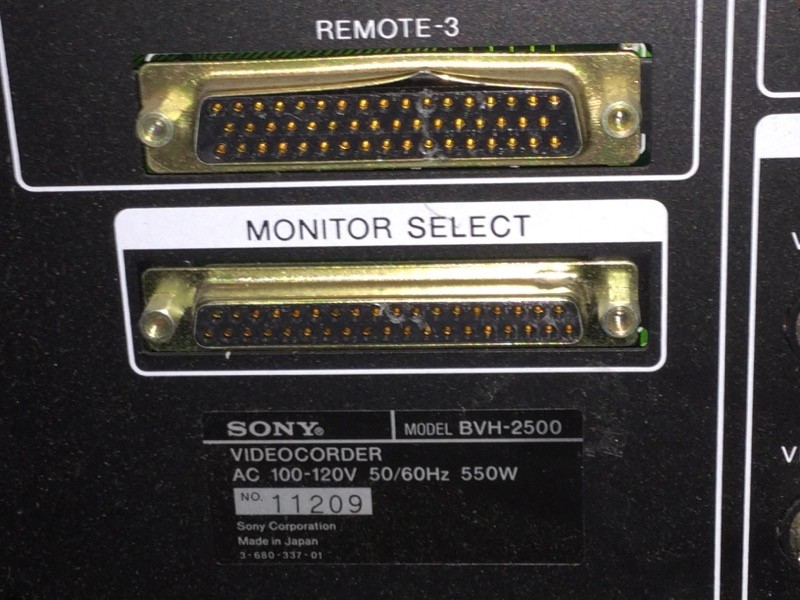 Sony bvh 3100 service manual