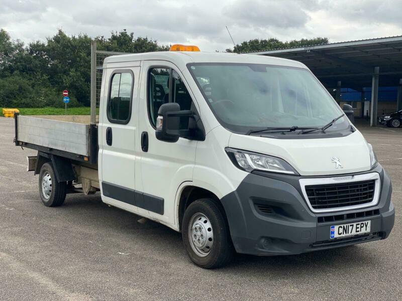 Peugeot Boxer 2.0 BlueHDi 130 DOUBLE CAB TIPPER ( EU6 ) 335 L3 ONLY 46K