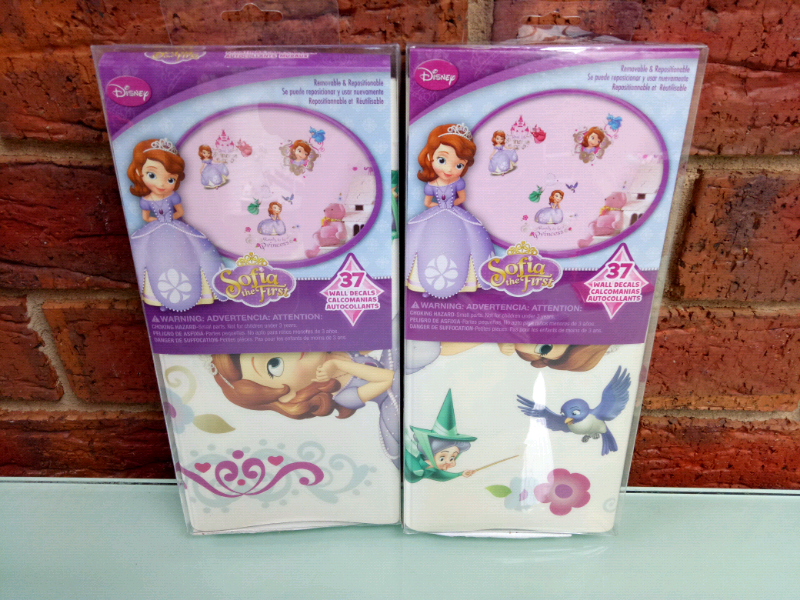 Sofia The First Disney Princess Bedroom Wall Decals Toys