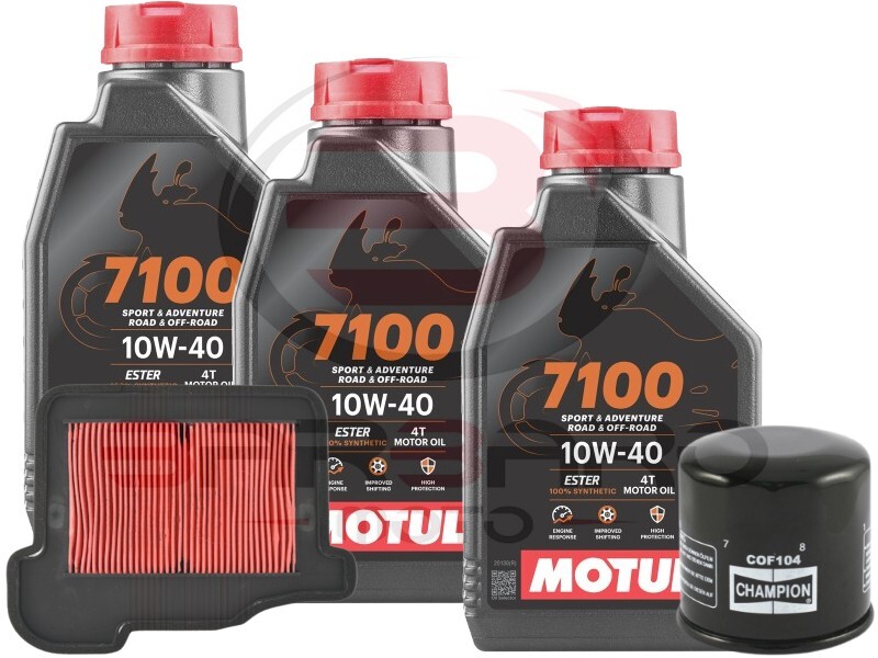 Original Motul 7100 10W40 Oil Yamaha MT09 Tracer 900 2018