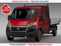 Fiat Ducato 35 L3 Crew Cab Tipper LWB Double Cab Tipper Diesel Manual