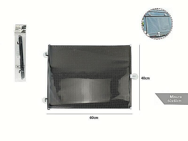 Tenda Tendina Parasole Proteggi dal Sole Raggi UV Auto Misura 40x60cm dfh