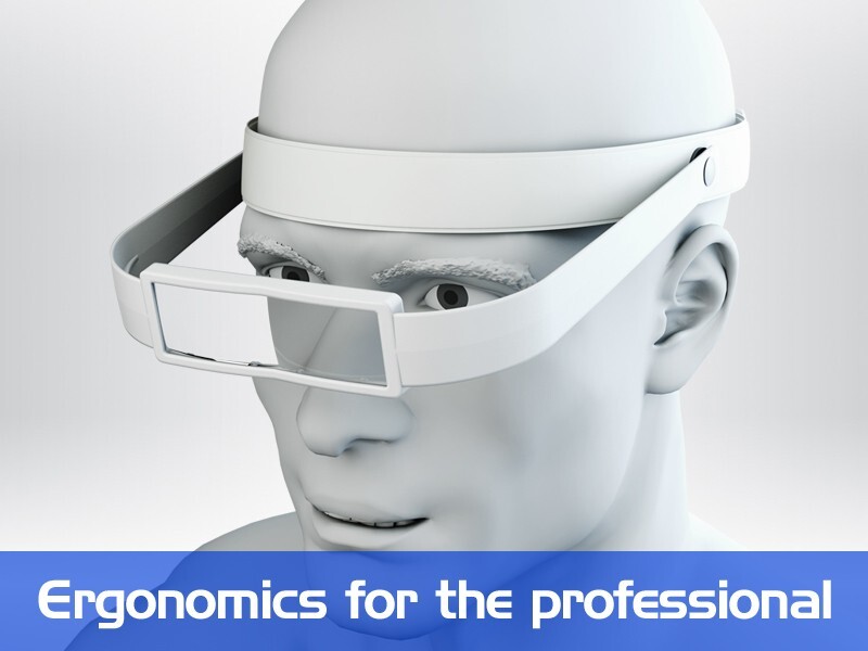 Bio-Art Dental Magnifying Glass, 3.5x High Visual Lenses Loupes & Magnifiers