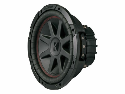 Kicker CompVR 10-Inch (25cm) Subwoofer, DVC, 2-Ohm, 350W