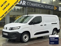 2024 Peugeot Partner HDI 100ps 950 Professional LWB Euro 6 with Air Con, Twin Lo
