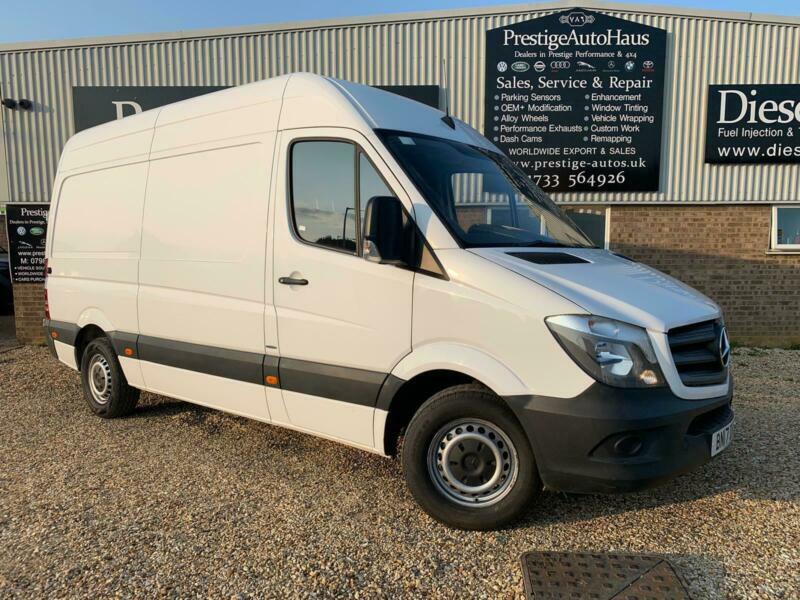 2017 MERCEDES SPRINTER 314 CDI 2.1 EURO 6 MWB HI ROOF VAN 1 OWNER FSH 43K LOW MI | in ...