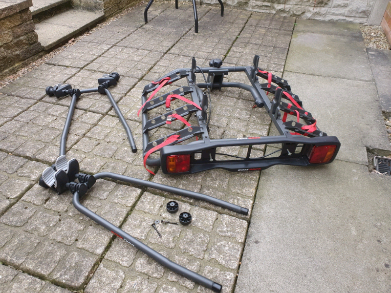 4 bike rack for car tow bar