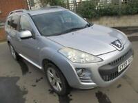 2009 PEUGEOT 4007 2.2 HDi GT 4WD AUTO 7 SEATER **JUST 85,000 MILES** FSH