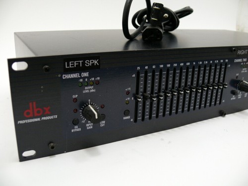 DBX 1215 Graphic Equalizer. Rack mounted.