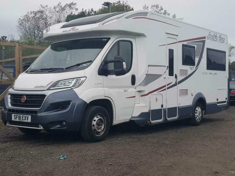 2018 FIAT ROLLER TEAM MOTORHOME 6 BERTH RV AUTO ROLLER 747 EURO 6 in