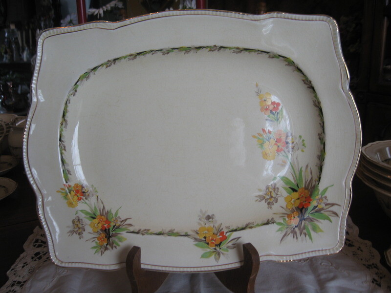 #A1 BIG PLATER SERVICE ROYAL WINTON GRIMWADES PALAIS ROYAL MADE IN ENGLAND