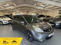 2012 Nissan Note 1.4 16V n-tec+ Euro 5 5dr MPV Petrol Manual