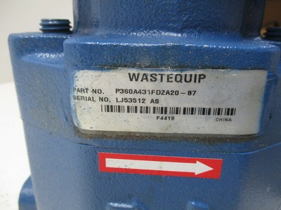WASTEQUIP P360A431FDZA20-87 NSMP