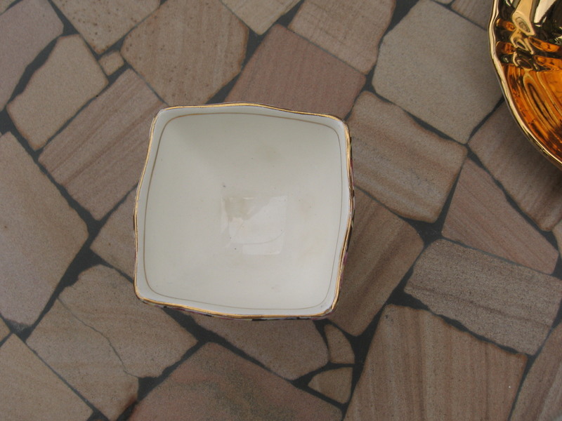 #A1 SWEET ROYAL WINTON open sugar bowl  NANTWICH BLACK