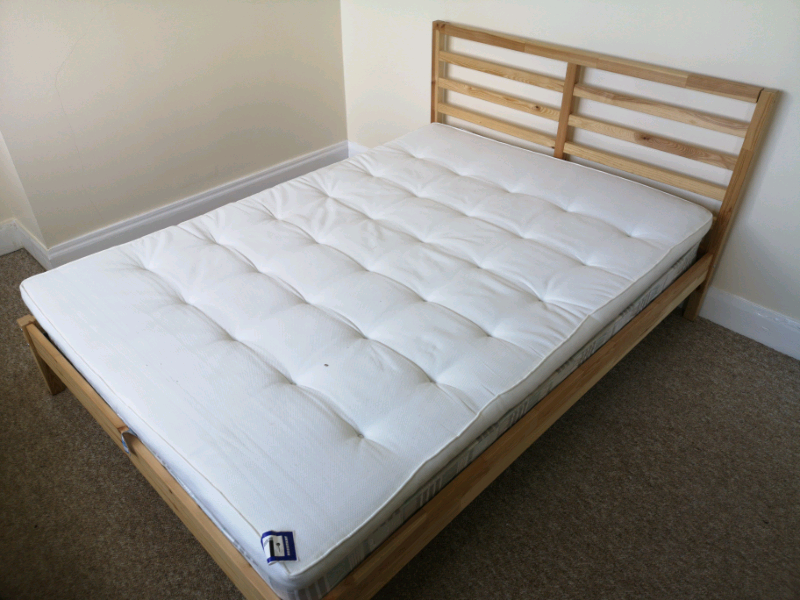 Double bed, plus topper from IKEA in Newcastle, Tyne and Wear Gumtree