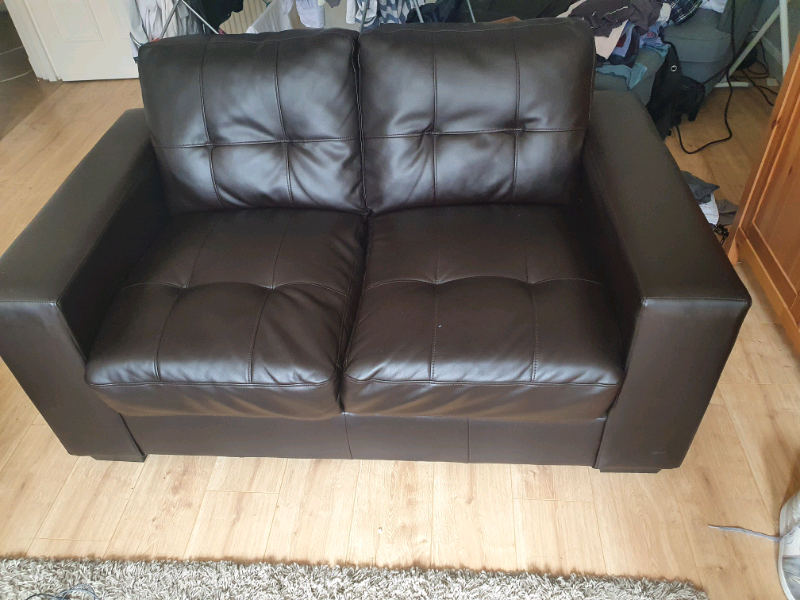 2 Seater Leather Sofa in East End, Glasgow Gumtree