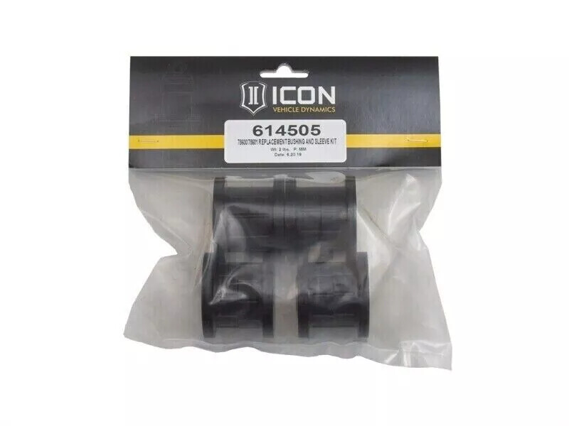 Icon 614505 For 78600 / 78601 Replacement Bushing & Sleeve Kit