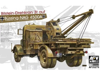 AVF CLUB Büssing-NAG 4500A avec grue rotative - échelle 1/35 - AFV CLUB 35279