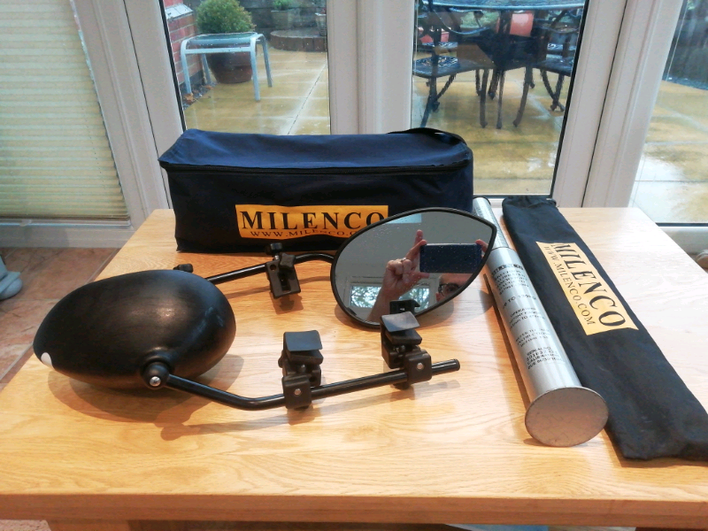 Milenco Aero Towing Mirrors & Nose weight gauge in Melton Mowbray