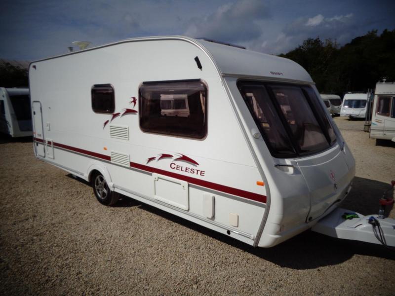 Swift Celeste 19/6 2005 6 Berth Fixed Bunk Beds Single Axle Touring Caravan in Bristol Gumtree