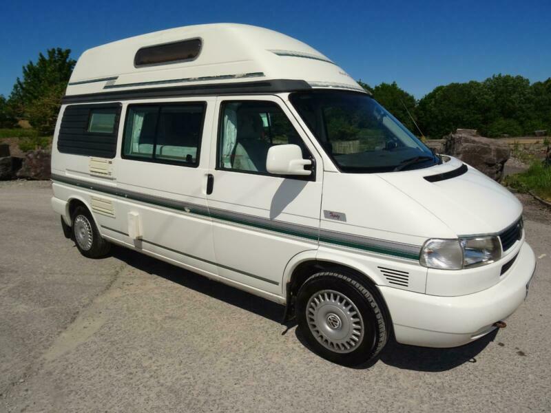 Auto Sleeper Topaz 2 berth 3 belt VW high top camper van for sale in