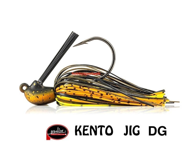 MOLIX KENTO DG JIG 3/8 OZ COL 670 OZARK CRAW 10 GR SPINNING BLACK BASS