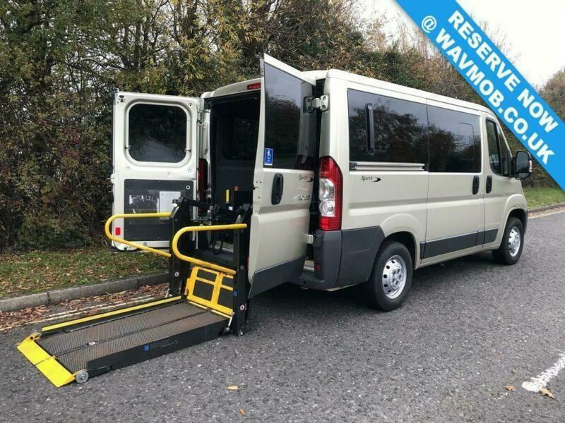 2015 Peugeot Boxer Wheelchair Accessible Disabled Access Window Van Minibus MPV in
