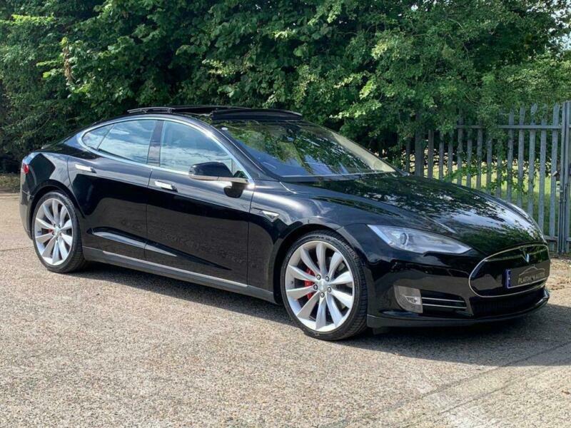 2014 14 TESLA MODEL S P85+ PERFORMANCE PLUS CVT RWD 5D 416 BHP in