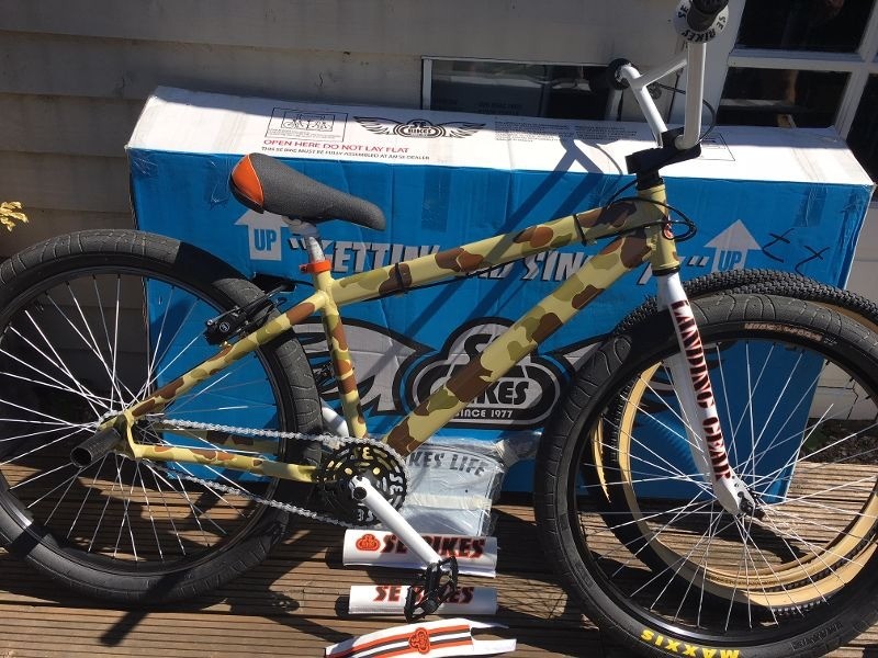 SE 2018 26inch Blocks Flyer Bike Camo £450 **Collection from Romford