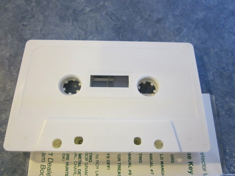 VTG 1986 GARRETT METAL DETECTOR INSTRUCTION CASSETTE TAPE FOR BEACH HUNTER AT-3