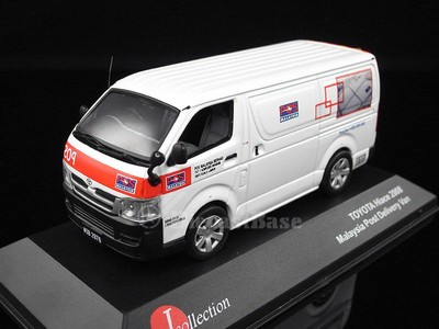 J-Collection JC171 1/43 Toyota HiAce Malaysia Post Delivery Van Diecast Japanese