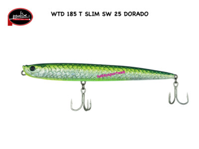 MOLIX WTD 185 T SLIM GR 34  col. SW25 DORADO  WALKING THE DOG SPINNING MARE