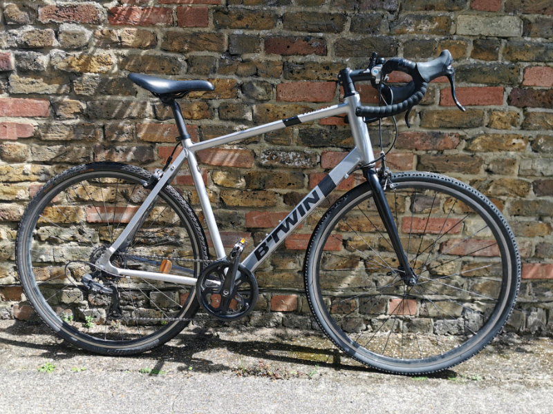 btwin semi auto road 100