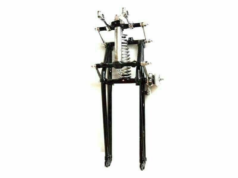 Fits Triumph 3HW 3SW WWII 350 Front Girder Fork Springer Assembly Chrome Black  