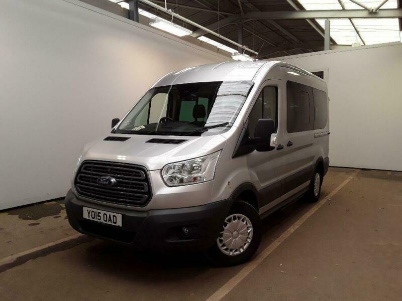 2015 FORD TRANSIT 350 TDCI 155 L2H2 TREND 12 SEAT MINIBUS MWB MEDIUM