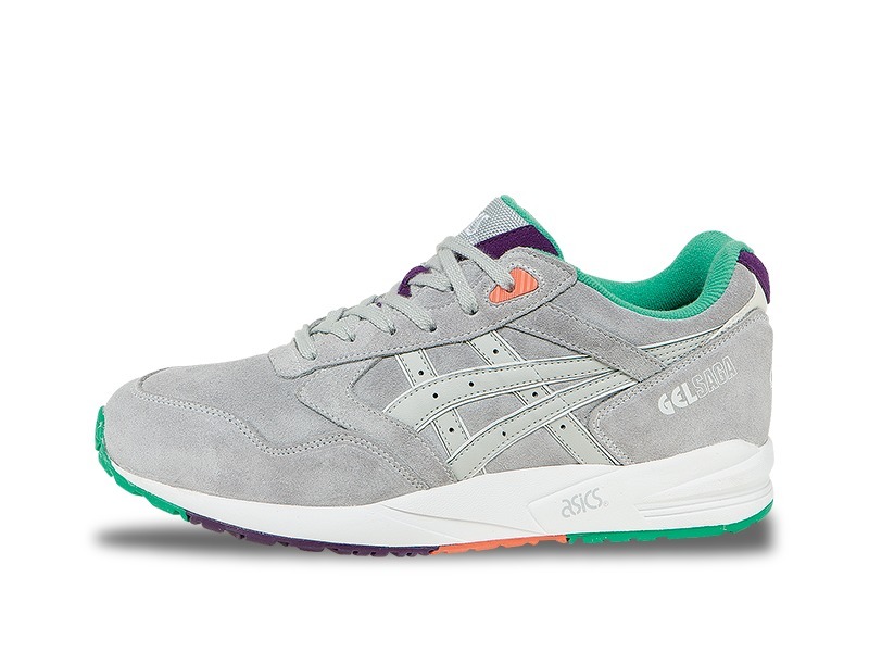 Asics GEL-Saga (Grey / Tropical) ALL WEATHER [H5E1L-1010