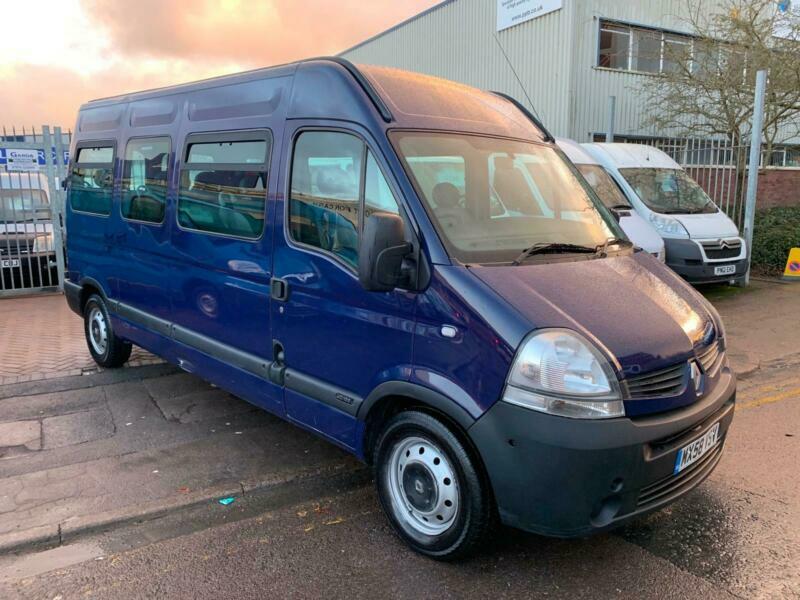 Renault MASTER LM39 DCI 100 MINIBUS 15 SEAT IDEAL FOR CAMPER NO VAT