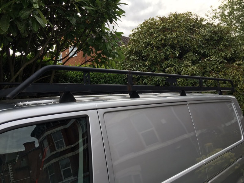 Rhino roof rack vw t5 lwb tailgate transporter in Withington