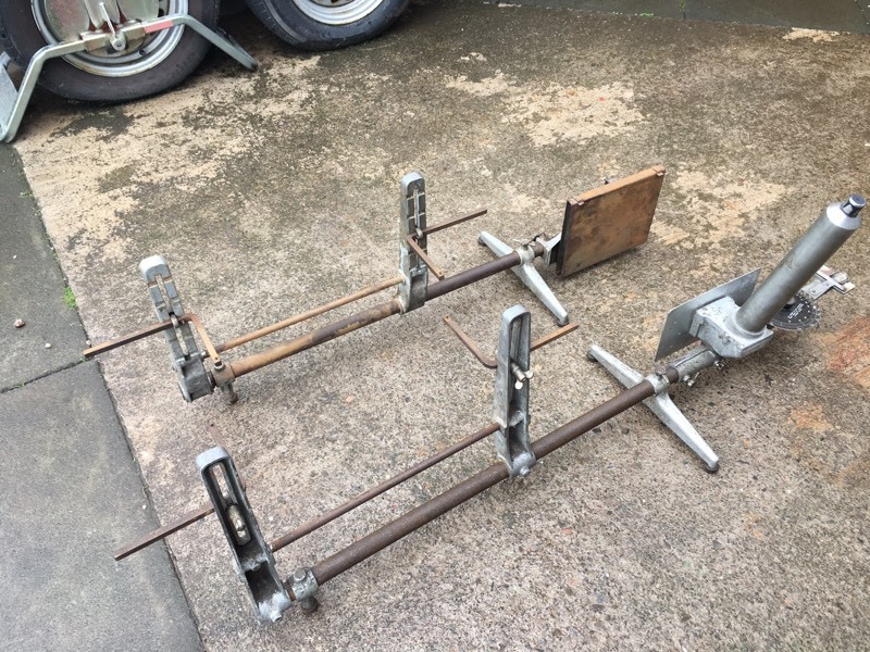 dunlop wheel alignment gauges dunlop tracking gauges old style tracking