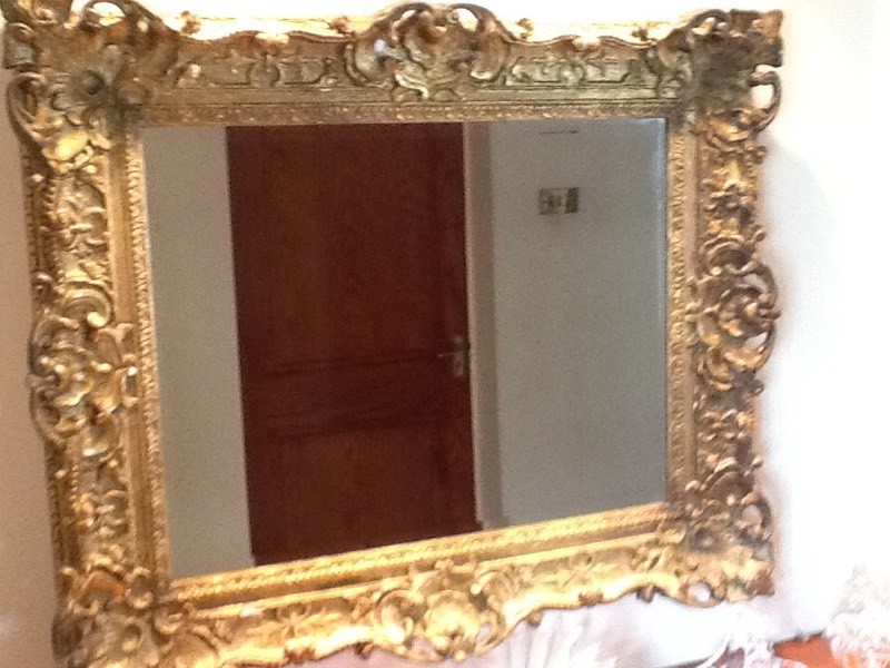Magnificent Large Antique Gold Leaf Mirror in Woking, Surrey Gumtree