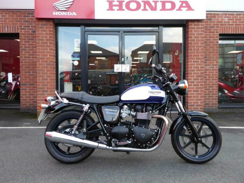 Triumph Bonneville New Church 865cc with only 1519 miles & one owner