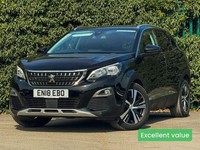 2018 Peugeot 3008 1.2 PureTech Allure 5dr HATCHBACK PETROL Manual
