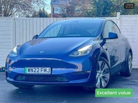 2022 Tesla Model Y (Dual Motor) Long Range SUV 5dr Electric Auto 4WDE (384 bhp) 
