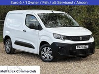 2021 Peugeot Partner BlueHDi 1000 Professional PANEL VAN Diesel Manual